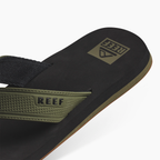 REEF The Layback Sandal-Black/Olive