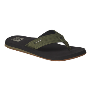 REEF The Layback Sandal-Black/Olive