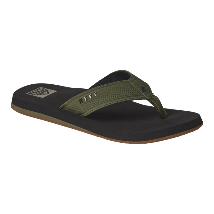 REEF The Layback Sandal-Black/Olive