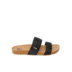 REEF Vista Braid II Sandal-Black/Cork