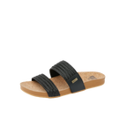 REEF Vista Braid II Sandal-Black/Cork