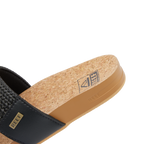REEF Vista Braid II Sandal-Black/Cork