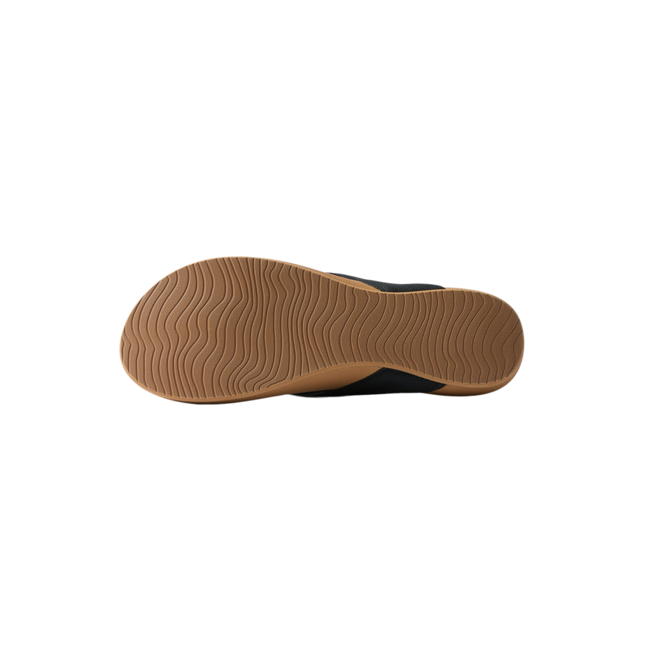 REEF Cushion Melody Sandal-Black/Tan