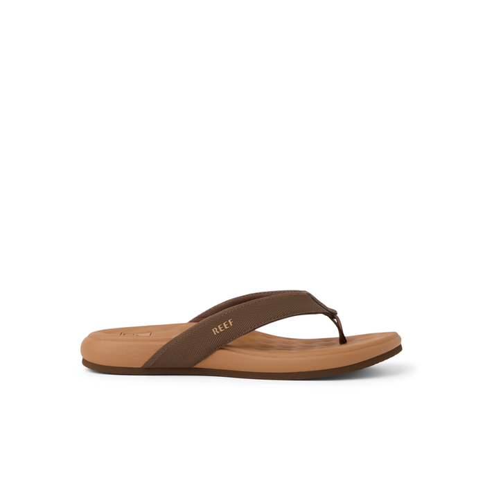REEF Cushion Melody Sandal-Chocolate/Lion