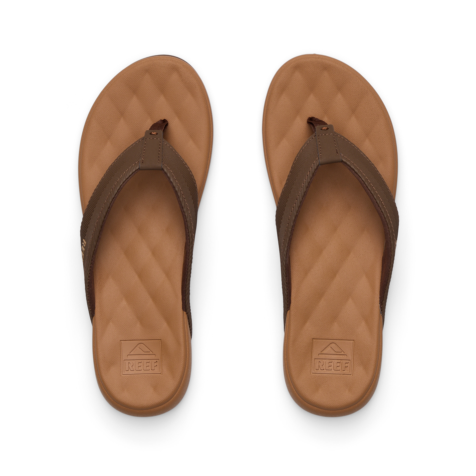 REEF Cushion Melody Sandal-Chocolate/Lion