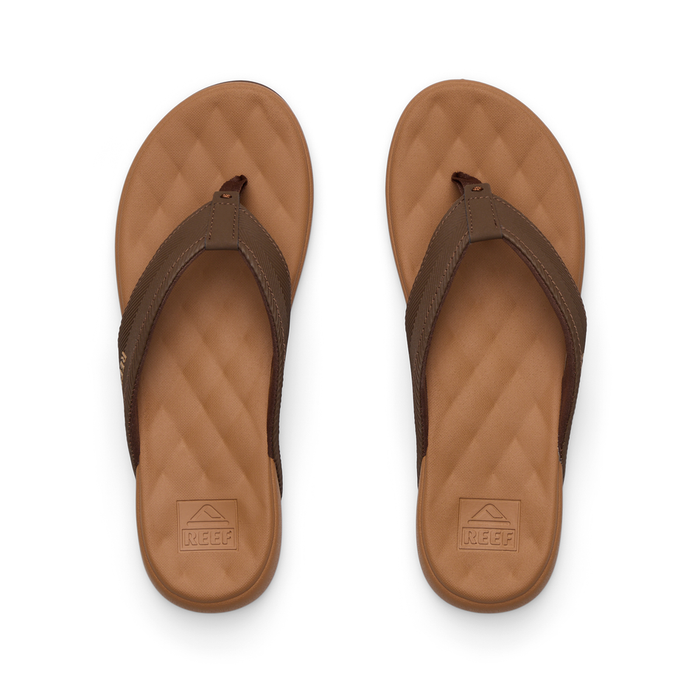 REEF Cushion Melody Sandal-Chocolate/Lion