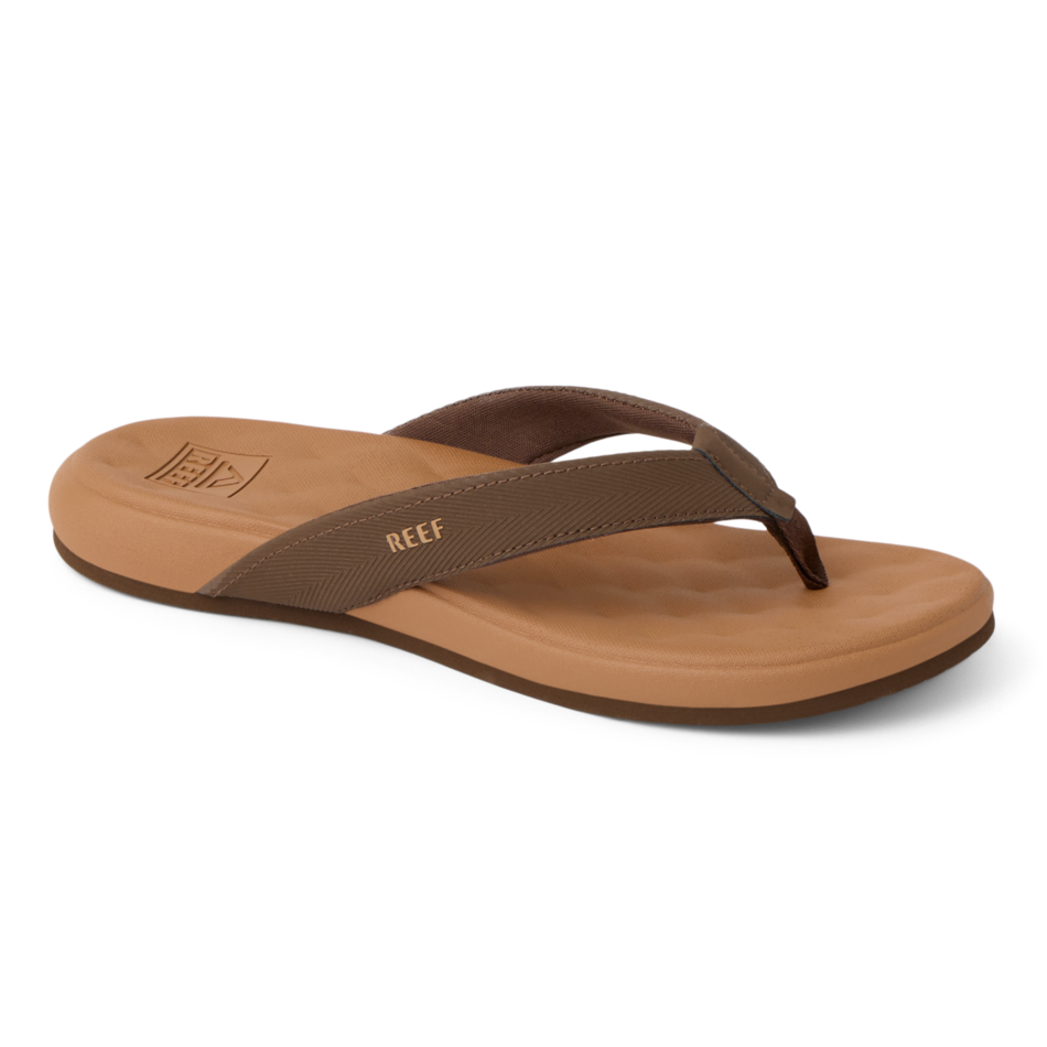 REEF Cushion Melody Sandal-Chocolate/Lion