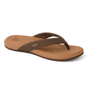 REEF Cushion Melody Sandal-Chocolate/Lion