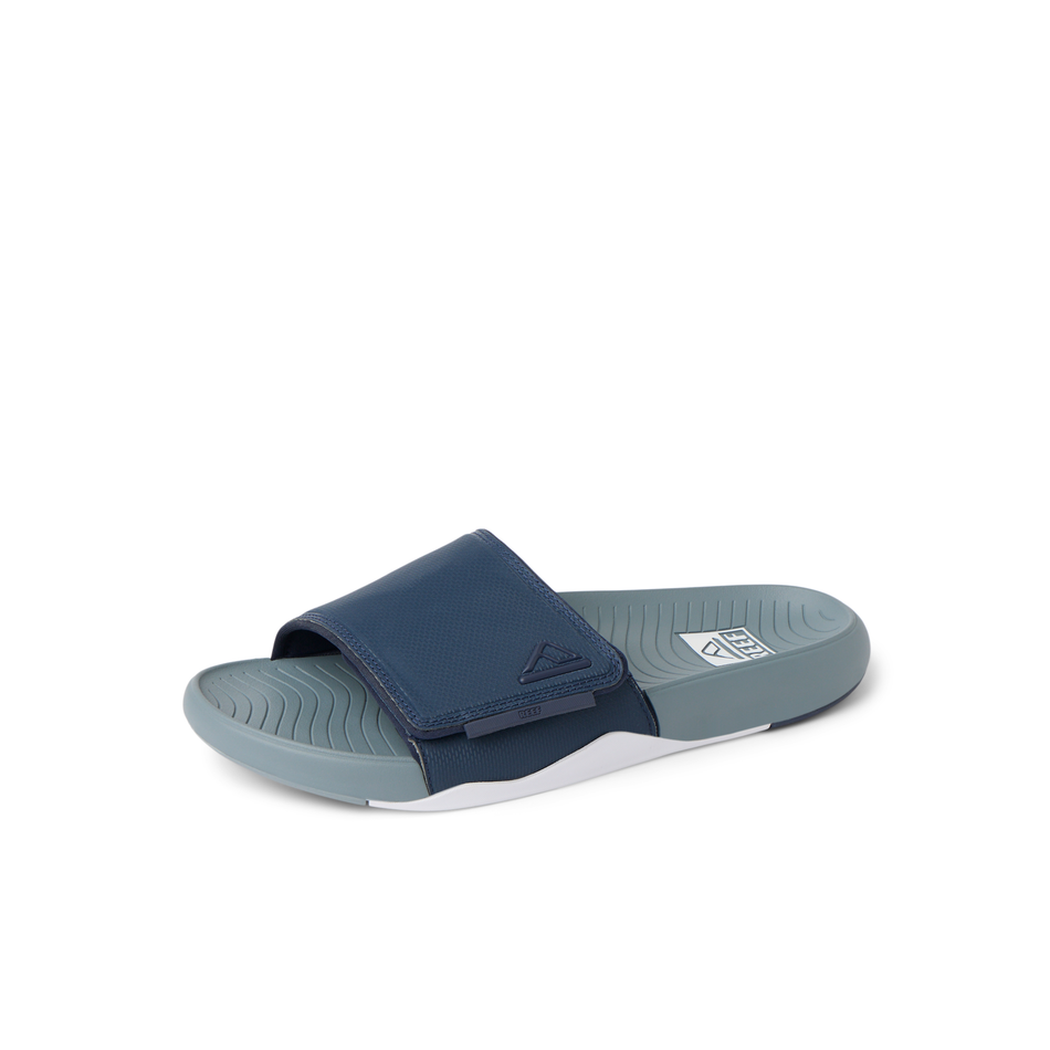 REEF Phantom Slab Sandal-Navy/Grey/White