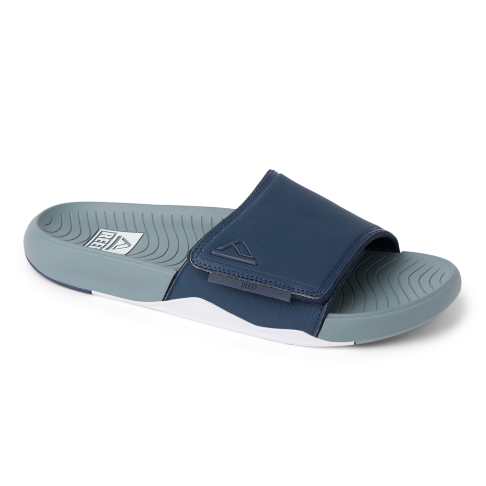 REEF Phantom Slab Sandal-Navy/Grey/White