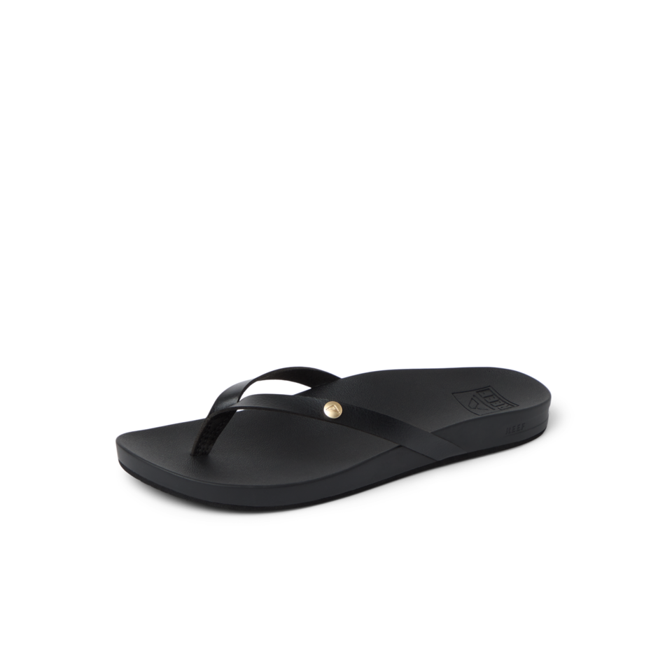 REEF Vista Ivy Sandal-Black/Black