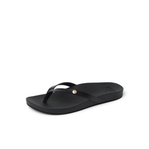 REEF Vista Ivy Sandal-Black/Black