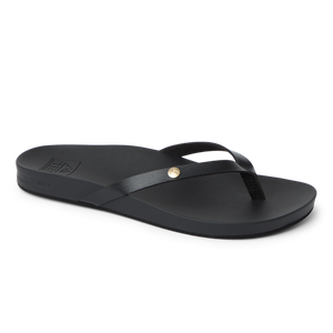 REEF Vista Ivy Sandal-Black/Black