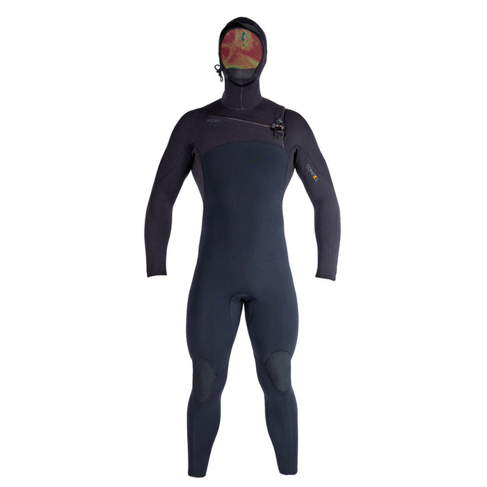Xcel Comp X 5.5/4.5 Hooded Wetsuit-Black