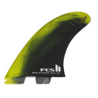 FCS II MR PC 2+1 Fin Set-Cyber Lime/Black