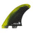 FCS II MR PC 2+1 Fin Set-Cyber Lime/Black