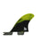 FCS II MR PC 2+1 Fin Set-Cyber Lime/Black