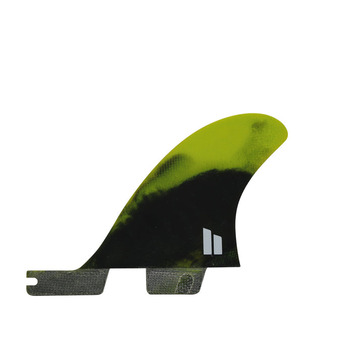 FCS II MR PC 2+1 Fin Set-Cyber Lime/Black