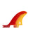 FCS II MR PC 2+1 Fin Set-Sunset Swirl