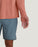Free Fly Bamboo Shade Hooded Sun Shirt-Heather Red Clay