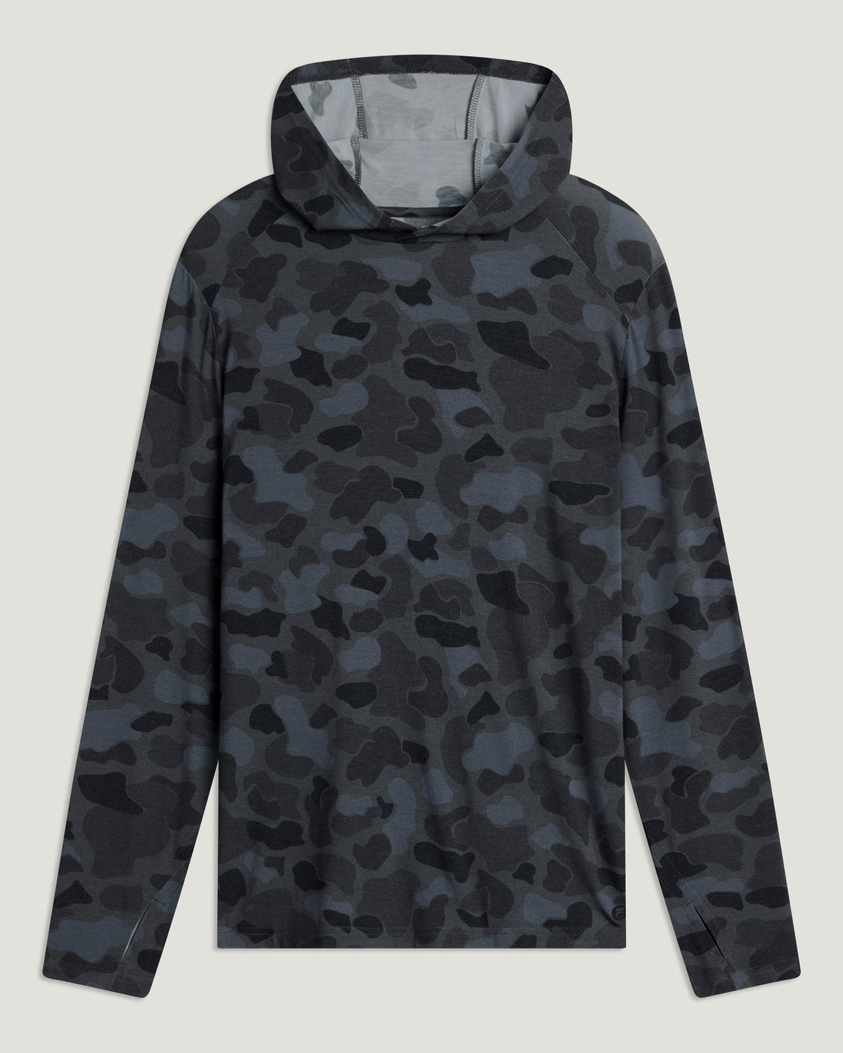 Free Fly Bamboo Shade Hooded Sweatshirt-Vintage Camo Black