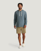 Free Fly Bamboo Slub Hoodie II L/S Shirt-Stormy Sea
