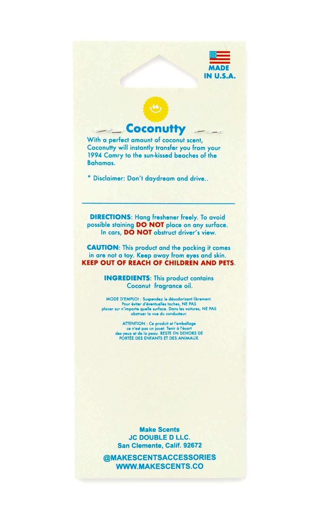 Make Scents Pickle Air Freshener-Coconutty