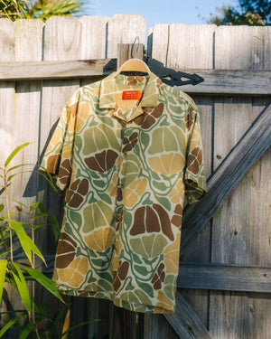 Free Fly x REEF Sullivan's Camp S/S Shirt-Floral Camo