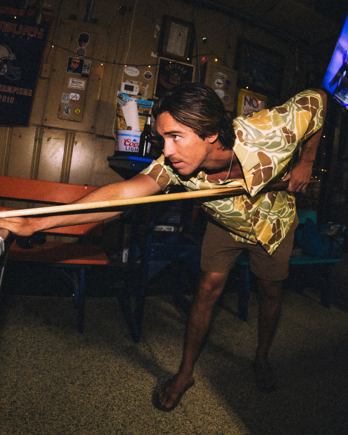 Free Fly x REEF Sullivan's Camp S/S Shirt-Floral Camo