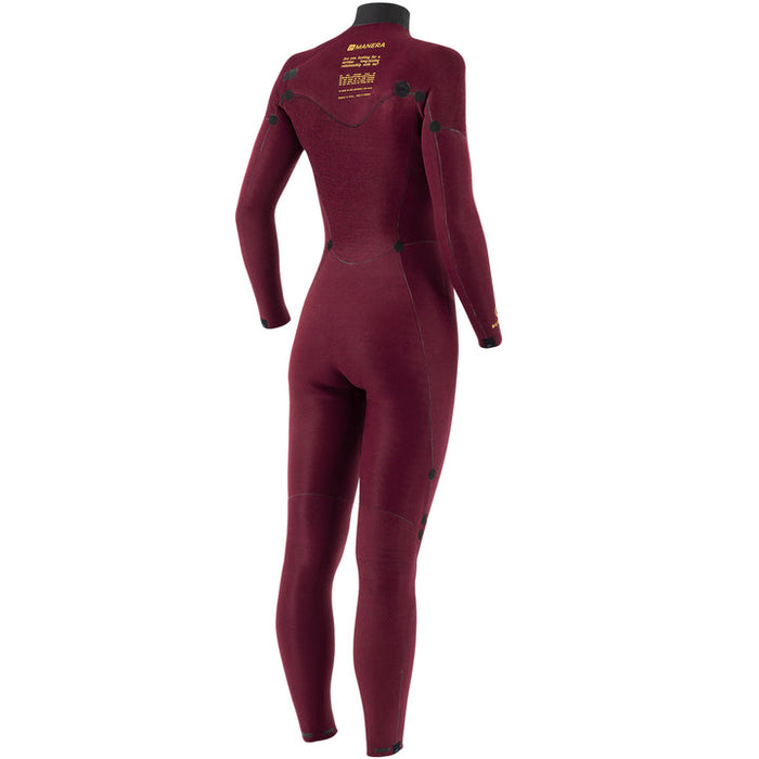 Manera Wmn's Seafarer 3/2 FZ Wetsuit-Pewter