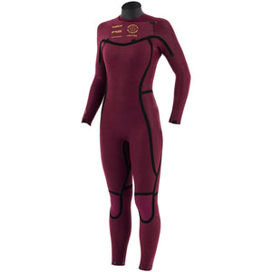 Manera Wmn's Seafarer 4/3 FZ Wetsuit-Pewter