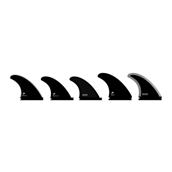 Firewire Dan Mann Manncave Tri/Quad Fin Set-White-Medium