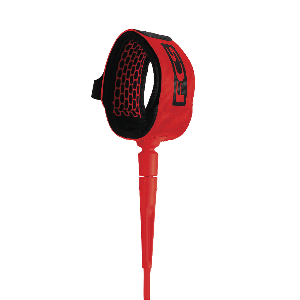FCS Comp Essential Leash-Code Red-6' x 5mm