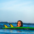 FCS II Mason Ho PC Aircore Tri Fin Set-Green-Large
