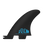 FCS II Mayhem Driver PC Quad Rear Fin Set-Blue-Large