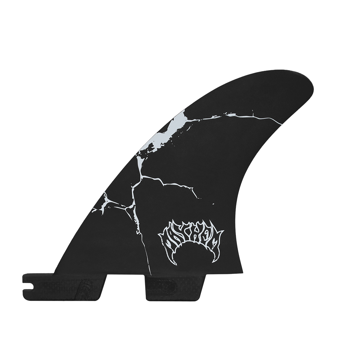 FCS II Mayhem Driver PC Quad Rear Fin Set-White-Medium