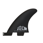 FCS II Mayhem Driver PC Quad Rear Fin Set-White-Medium