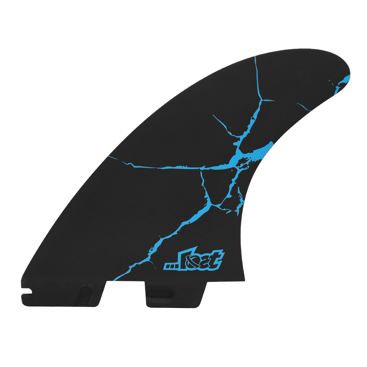 FCS II Mayhem Driver PC Tri Fin Set-Blue-Large