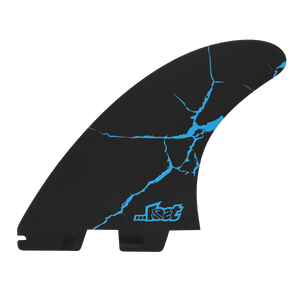 FCS II Mayhem Driver PC Tri Fin Set-Blue-Large— Alternate View