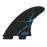 FCS II Mayhem Driver PC Tri Fin Set-Blue-Large