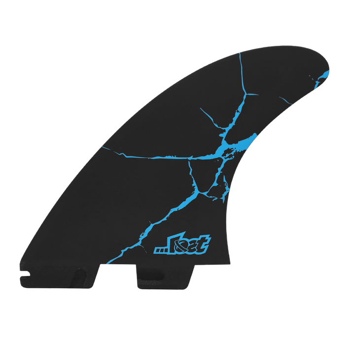 FCS II Mayhem Driver PC Tri Fin Set-Blue-Large