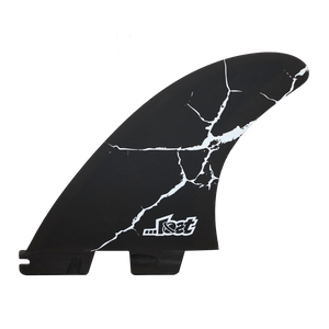 FCS II Mayhem Driver PC Tri Fin Set-White-Medium— Alternate View