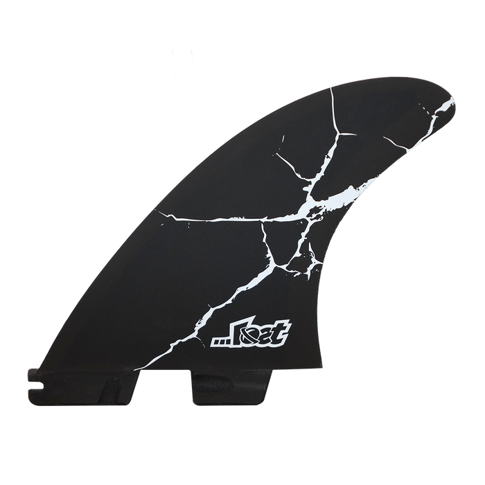 FCS II Mayhem Driver PC Tri Fin Set-White-Medium