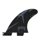 FCS II Mayhem Pivot PC Quad Rear Fin Set-Marine-Large