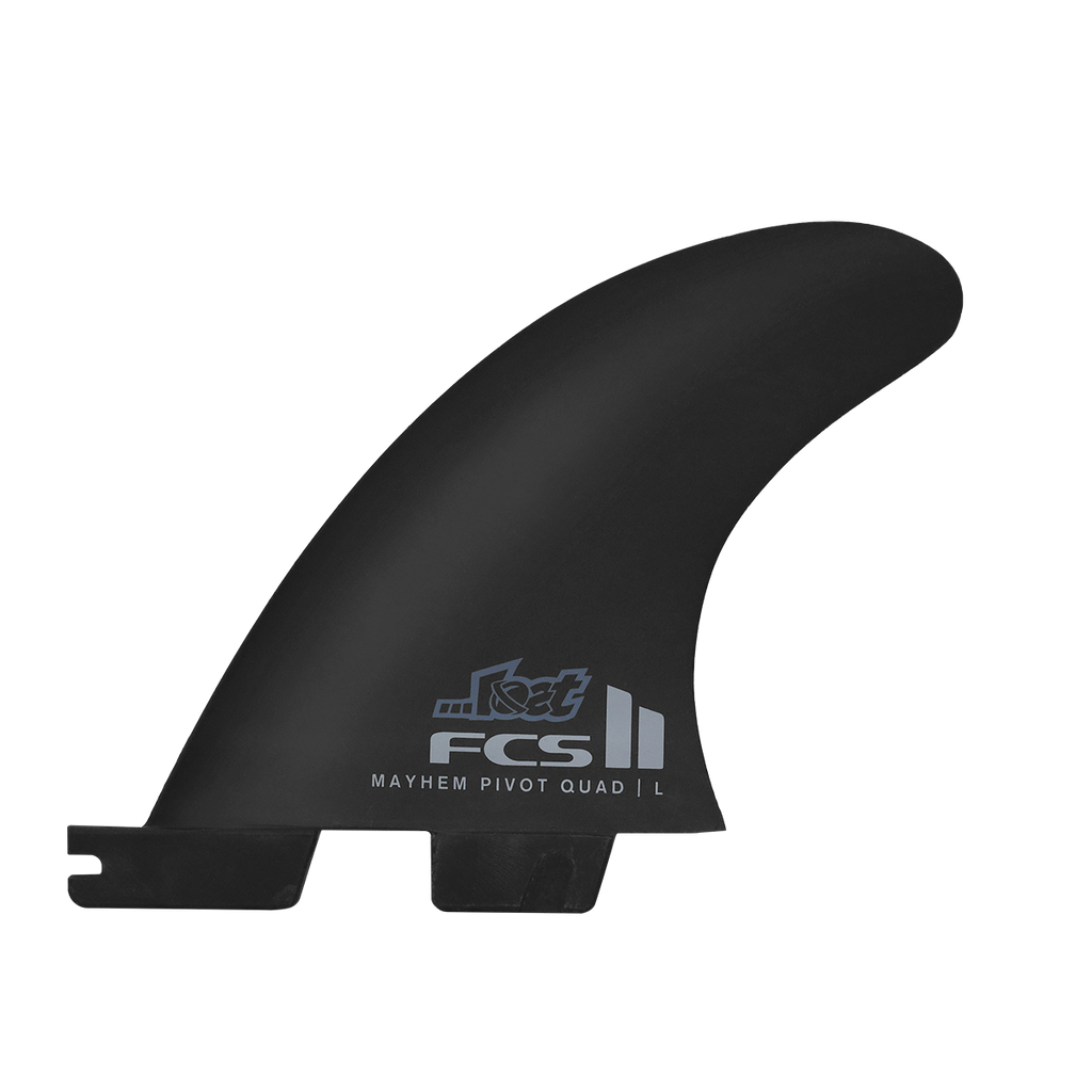FCS II Mayhem Pivot PC Quad Rear Fin Set-Marine-Large