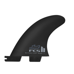 FCS II Mayhem Pivot PC Quad Rear Fin Set-Marine-Large