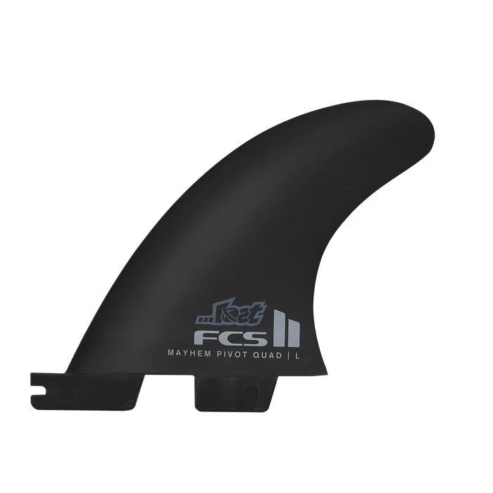 FCS II Mayhem Pivot PC Quad Rear Fin Set-Marine-Large