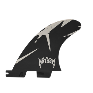 FCS II Mayhem Pivot PC Quad Rear Fin Set-Sand-Medium— Alternate View