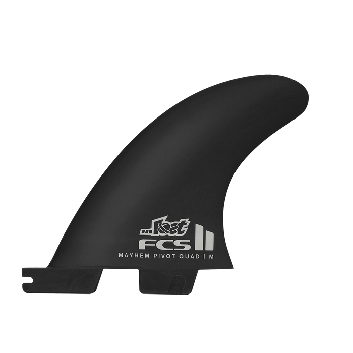 FCS II Mayhem Pivot PC Quad Rear Fin Set-Sand-Medium