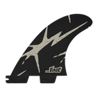 FCS II Mayhem Pivot PC Tri Fin Set-Sand-Medium